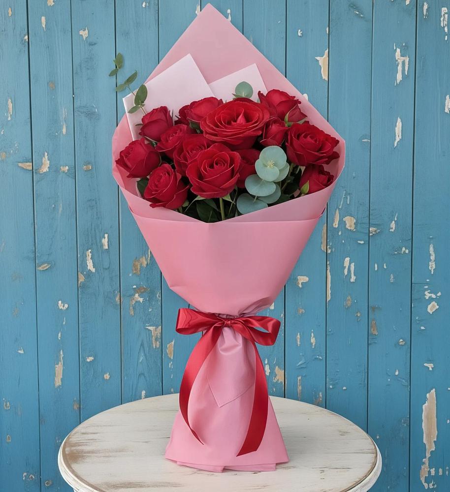 Букет цветов из: Розы в Стрелке Краснодарского края