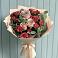 Букет цветов из: Гвоздики и Розы в Стрелке Краснодарского края
