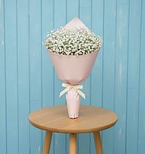 Букет цветов из:  Гипсофила в Стрелке Краснодарского края