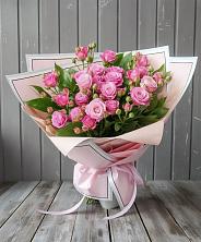 Букет Розовый кустик в Стрелке Краснодарского края