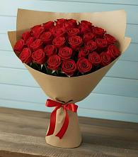 Букет Красные розы Милано в Стрелке Краснодарского края