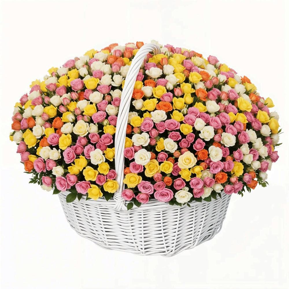 Премиум букет из: Розы в Стрелке Краснодарского края