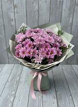 Букет цветов из:  Хризантемы в Стрелке Краснодарского края