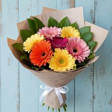 Букет цветов из:  Герберы #REPLACE_PRED# Стрелке Краснодарского края