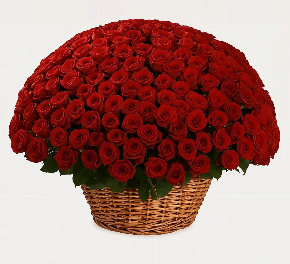 Премиум букет из: Розы в Стрелке Краснодарского края