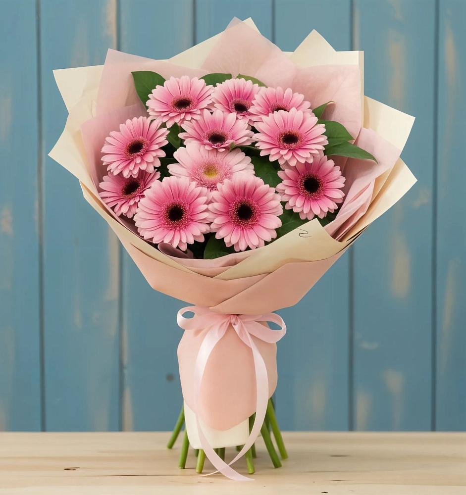 Букет цветов из: Герберы в Стрелке Краснодарского края