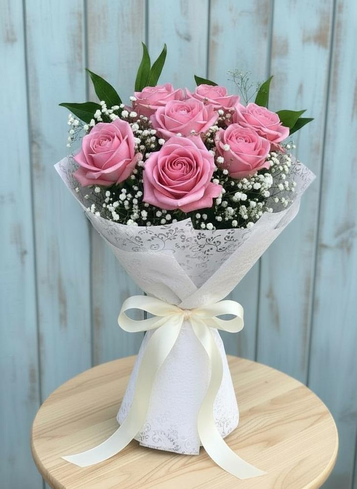 Букет цветов из: Розы в Стрелке Краснодарского края