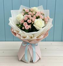 Букет цветов из:  Розы в Стрелке Краснодарского края