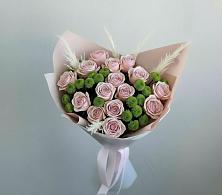 Букет цветов из:  Розы и Хризантемы в Стрелке Краснодарского края
