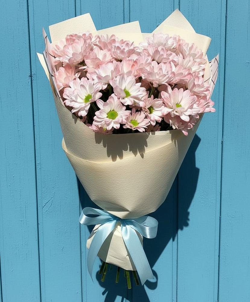 Букет цветов из: Хризантемы в Стрелке Краснодарского края