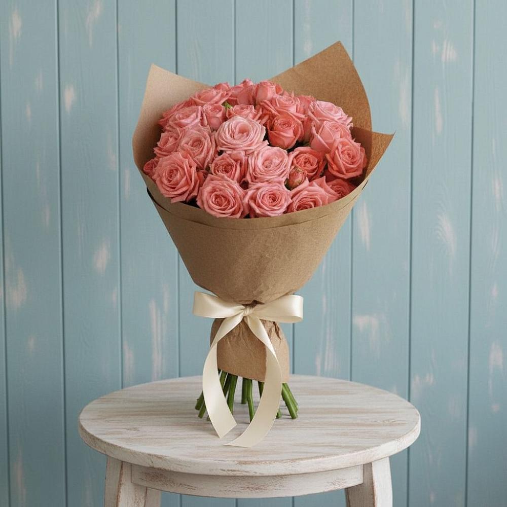 Букет цветов из: Розы в Стрелке Краснодарского края