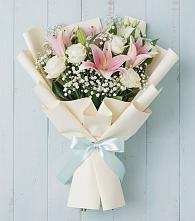 Букет цветов из:  Лилии в Стрелке Краснодарского края