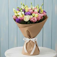 Букет цветов из:  Лизиантусы #REPLACE_PRED# Стрелке Краснодарского края