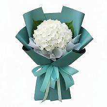 Букет цветов из:  Гортензия в Стрелке Краснодарского края